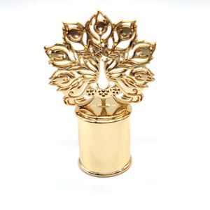 Złota czapka Zamac do perfum