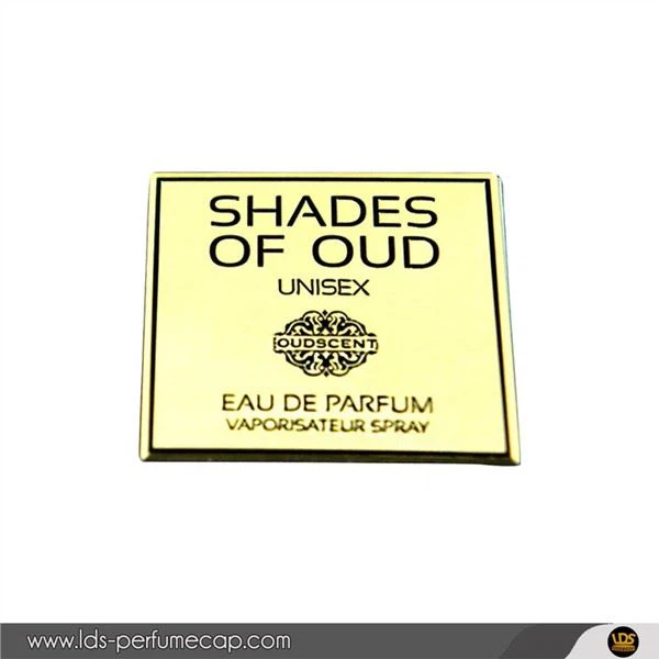 Stop Balck Logo Etykieta perfum